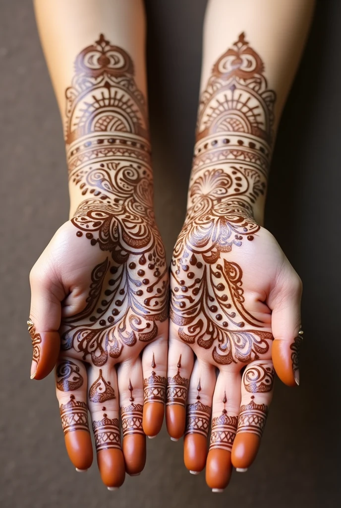 generate more Shadi Special mehndi design on hand