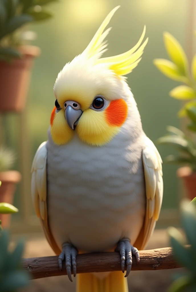 Cute Cockatiel