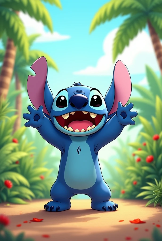 stitchi congratulating