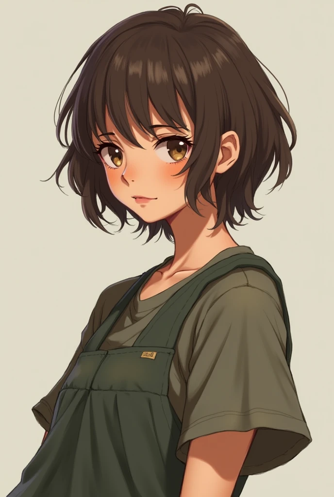 Nethmini: Hair: Short and brown, styled simply for practicality. Eyes: Brown, observant and thoughtful. Build: Slightly below average height for her age, with a slender frame. Attire: Often in practical clothing suitable for her activities, like comfortable dresses or pants and a top, along with sturdy shoes.
