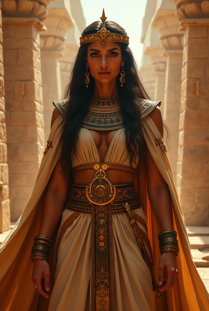 Named co-ruler of Egypt, along with her brother, but was empowered to take control,despite rules against women doing so
