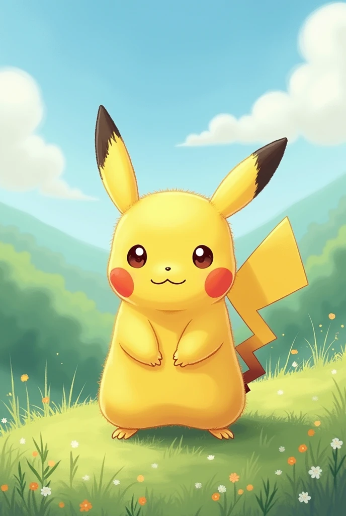 Pikachu　Ghibli　front
