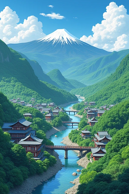 Image of Gifu Prefecture in Japan。
