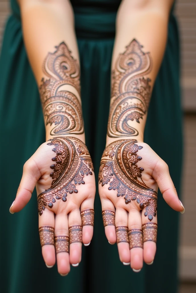 generate more Shadi Special mehndi design on hand