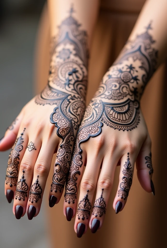generate more Shadi Special mehndi design on hand