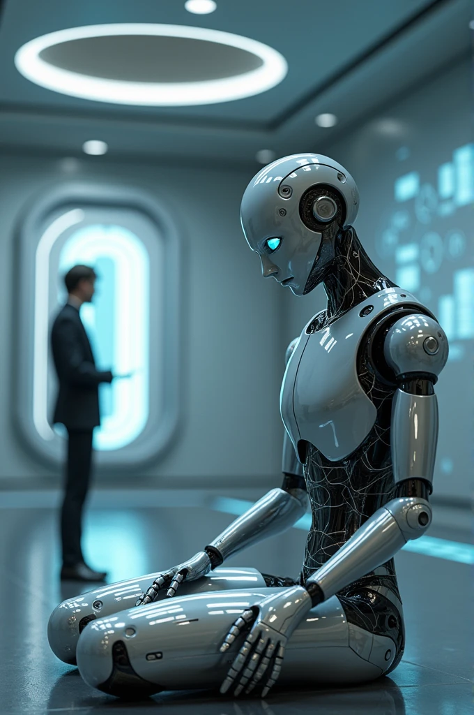 Ai toking ai man character 