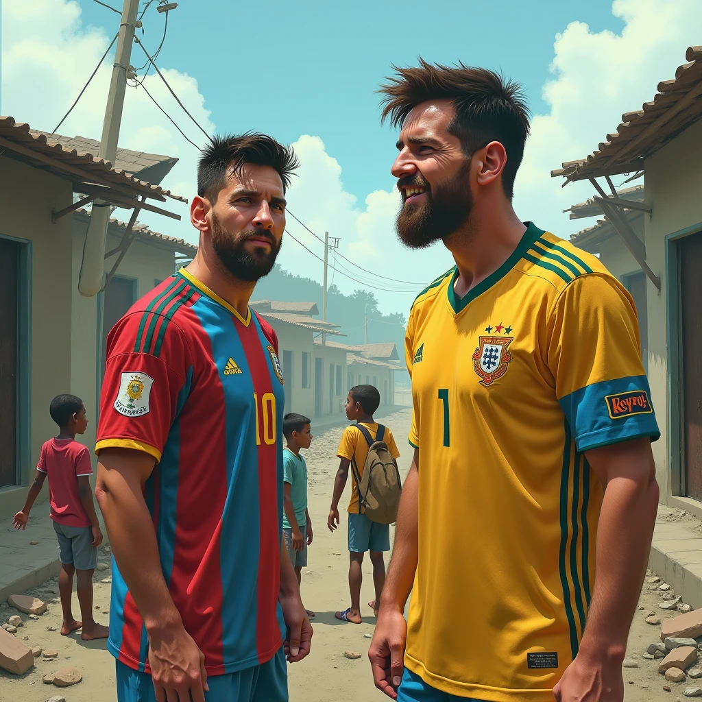 messi world cup ronaldo poor