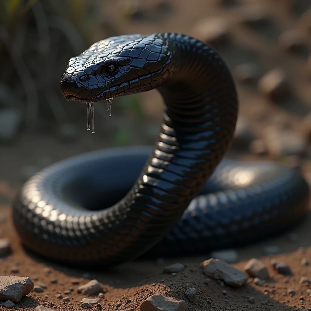 Black Mamba agresive