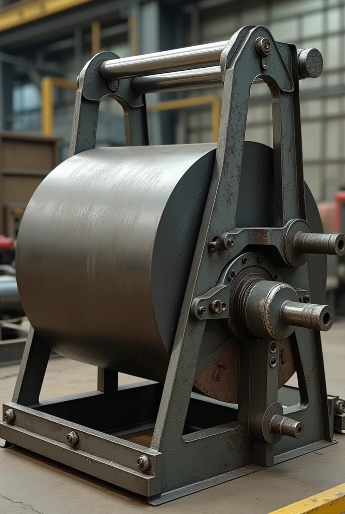 a set of scrapers for grinding smooth rolls, using a spring-based system as a mechanism, bar and lever arm