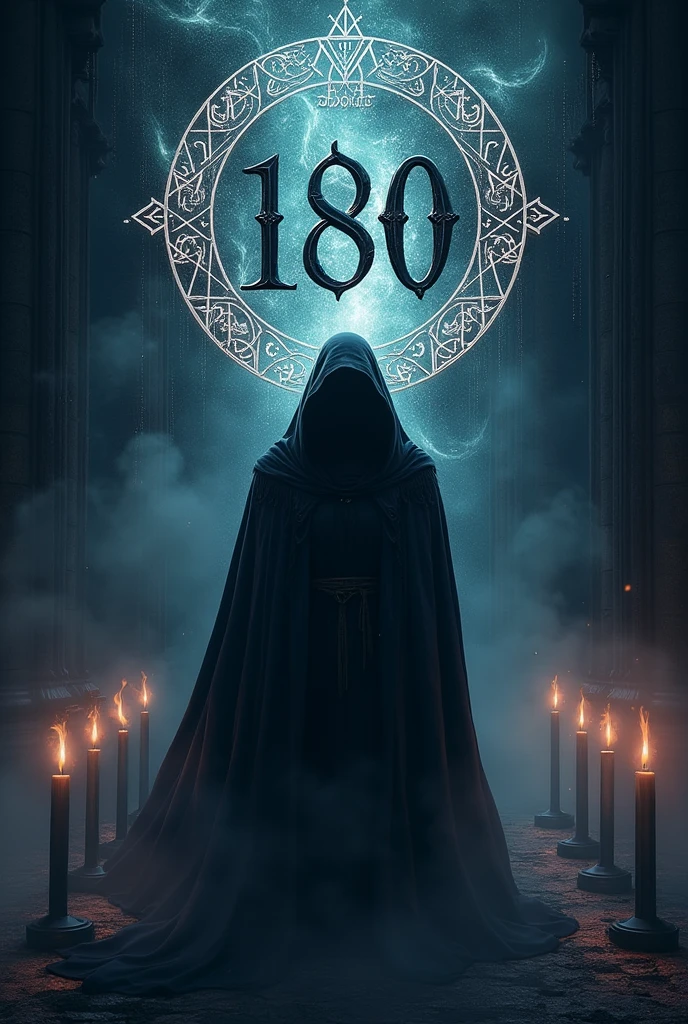 180 useing this number make a dark theke picture