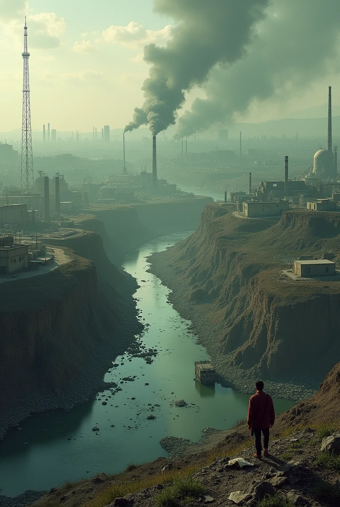 Industrial emissions, water pollution, CO2, agricultural challenges, deforestation, lack of drinking water,contaminated soil, air pollution, environmental concerns (littering) and all of those's impacts are erosion, destitution due to lack of resources. All of those has to be about Baku, Azerbaijan