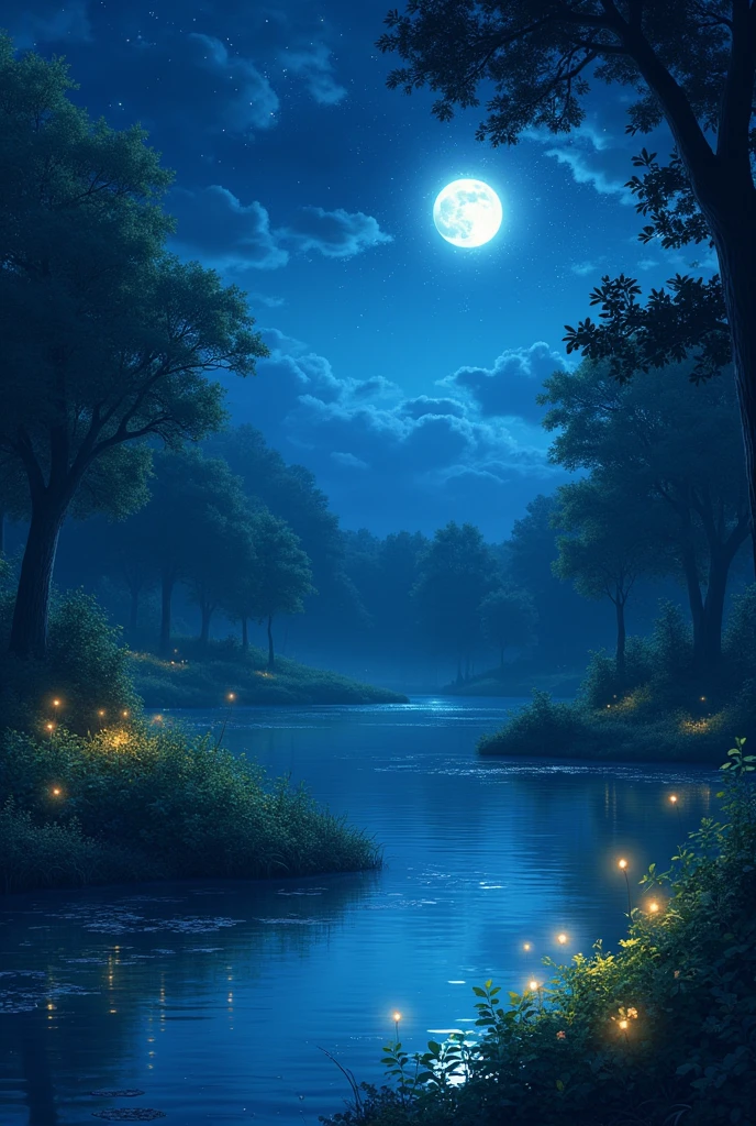 Summer Scenery night