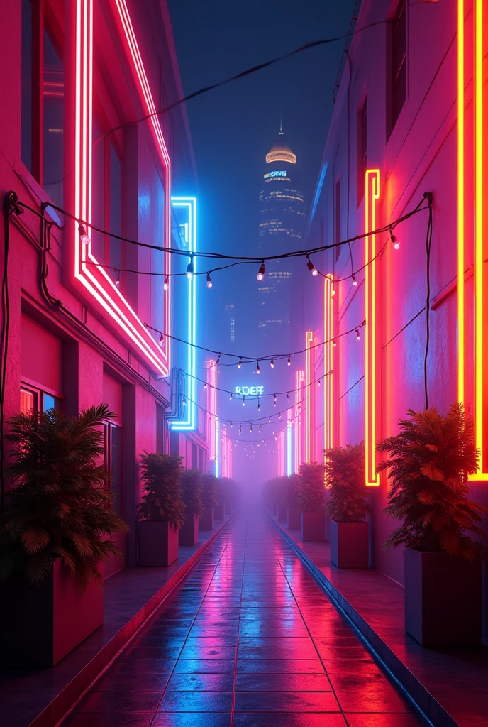 Creative neon lights