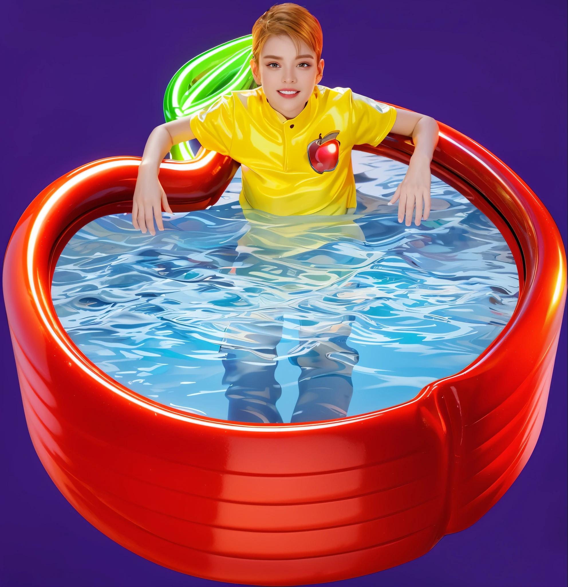 3d style, simplified design, 3d render, glossy texture, smooth 3d model, multiple light sources, rim light, sharp post effects render, (glossy plastic texture with multiple big light probe refractions), perfect cgi, smooth silhouette, high intensity refraction, (super glossy material), most beautiful vfx , blue background, plastic refractions, realistic, 4k, high resolution, rim light, photo shoot, commercial photo, profile shot, 4k, rim light, high resolution, 4k, glossy texture, smooth 3d model, multiple light sources, rim light, sharp post effects render, (glossy metallic texture with multiple big light probe refractions), perfect cgi, cgi art created only with gradients, smooth silhouette, high intensity refraction, (super glossy chrome material), most beautiful vfx, blue background, chrome metal refractions, multiple light sources, rim light, sharp post effects render, perfect cgi, digital art, detailed digital art, reflective, best quality, 4k, masterpiece:1.2, ultra-detailed, realistic, vivid colors, dark and moody lighting, The image of the highest quality, ensuring every detail is showcased perfectly. It in 4k resolution, allowing viewers to immerse themselves in the richness of the colors and intricate details. The realistic rendering. under the spotlight, reflecting, high-resolution image, realistic rendering, dark background, and rim light photorealistic