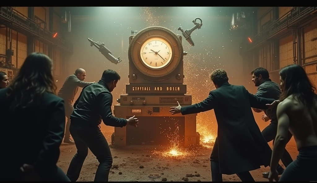 Time travel machines bring misery to humans Ten people fight over a time machine. YouTube Thumbnail 16:9