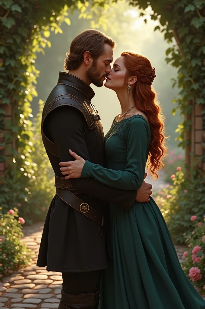 Tyrion Lannister and Sansa Stark kiss