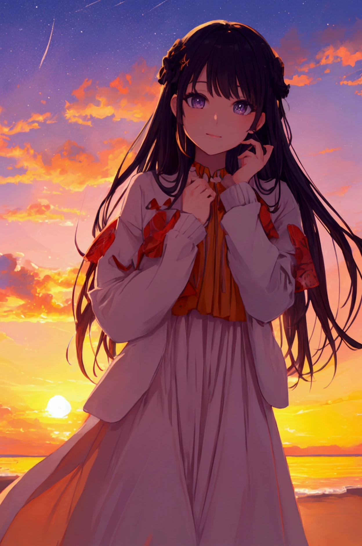January Sunset Emotional