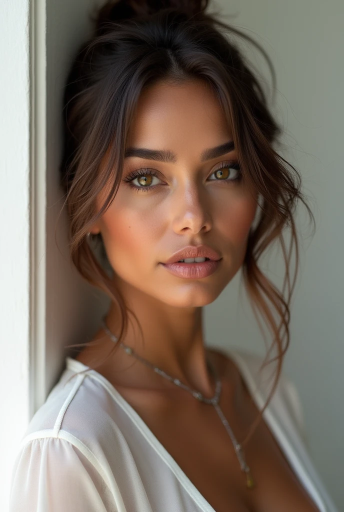 A tiktok instagram model a very beautiful mixed race woman