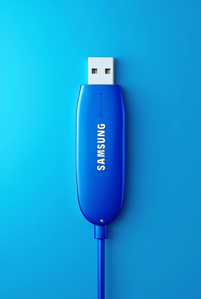 Samsung USB blue color 