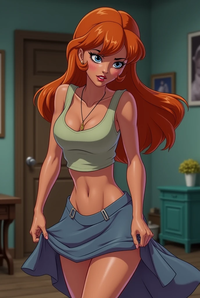 Daphne Blake wetting herself