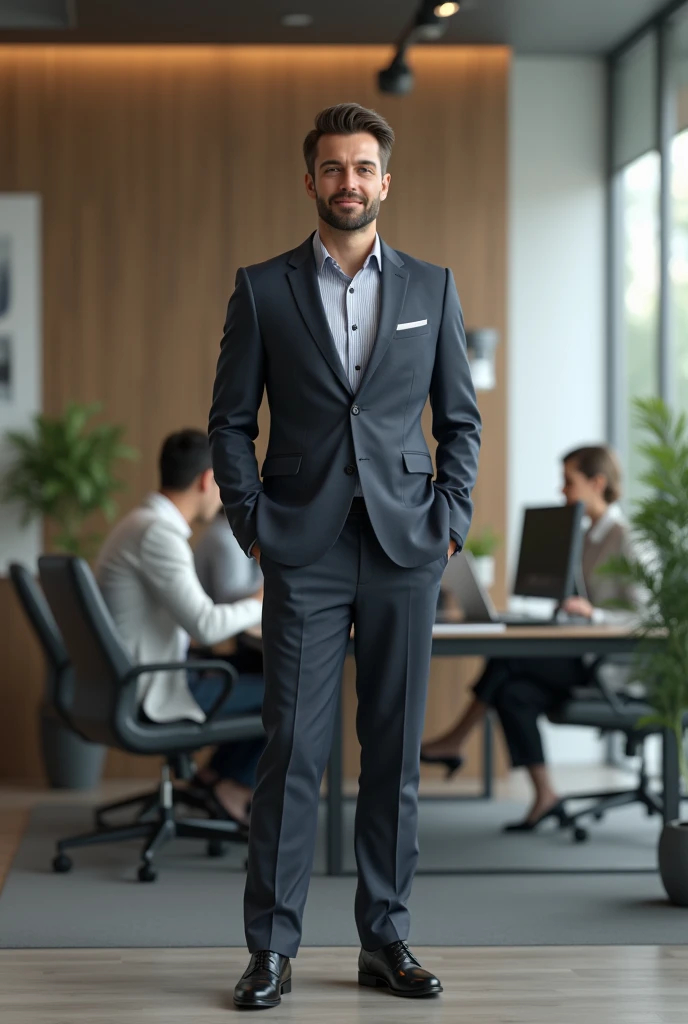 Create an ultra-realistic sales consultant, whether in the office or in front of a PC