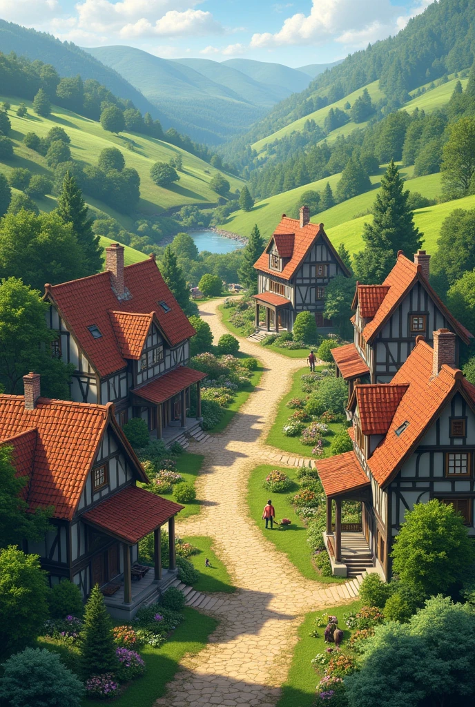 Cteatnatural village