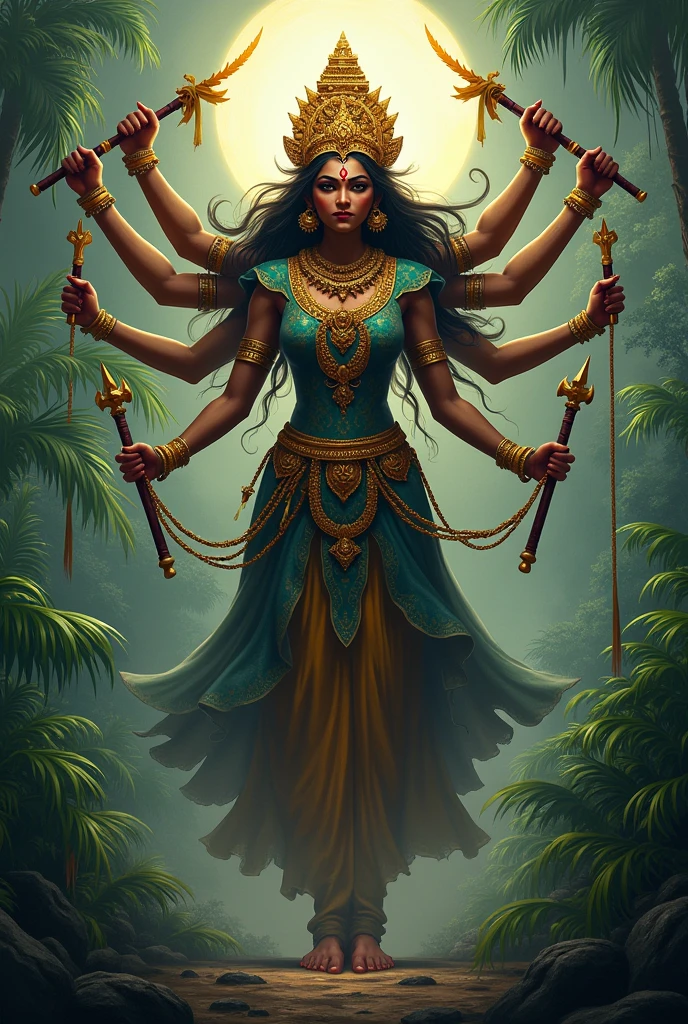 Kerala traditional bhadrakali