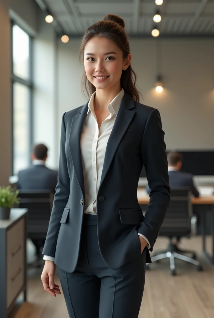 Create an ultra-realistic sales consultant, whether in the office or in front of a PC