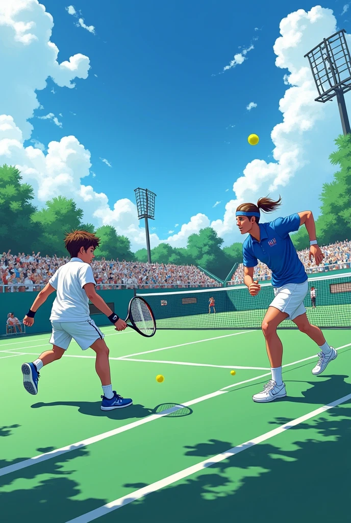 Match de tennis