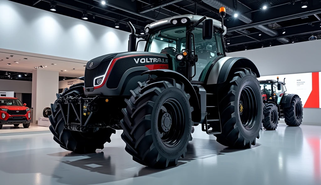 2025 Valtra S-474 Tractor front side view in brand showroom