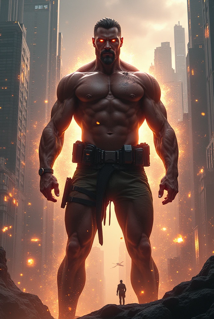Here's a story about an action hero with the ability to do anything:

---

Meet Jack "Omnipotent" Anderson, a former special forces operative turned superhero. After being exposed to an unusual energy source during a mission, Jack discovered he had developed the ability to do anything he set his mind to.

With his newfound powers, Jack became a one-man army, taking on villainous organizations and saving the world from certain doom on a daily basis. He could fly, turn invisible, shoot energy beam