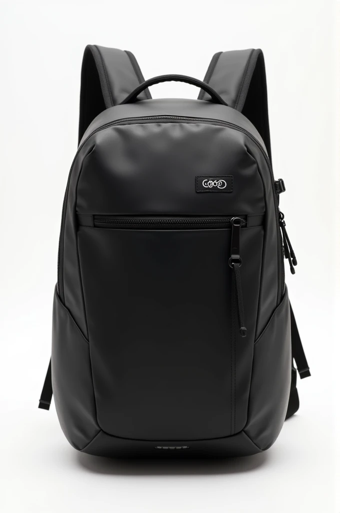Convenient, comfortable backpack with black and white color, youthful, dynamic design, made from environmentally friendly fabric, with CoCo logo