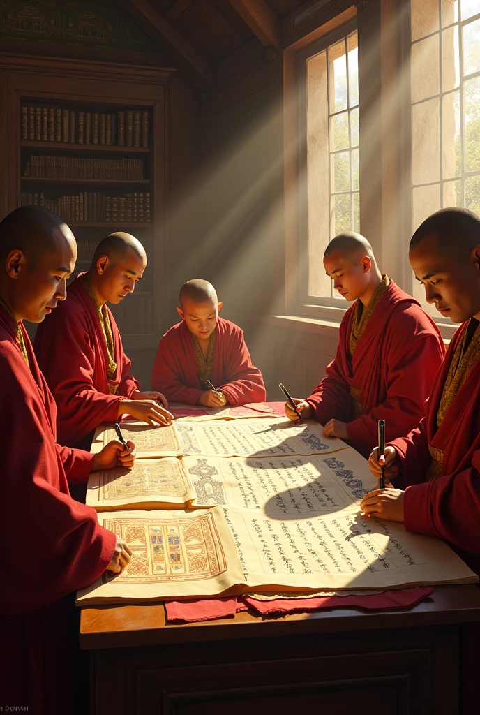 Tibetan Buddhism's conversion of scriptures