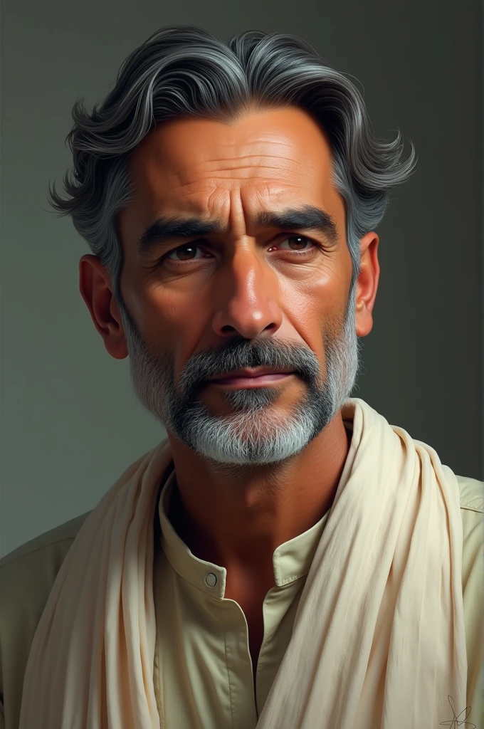 A Pakistani man 
