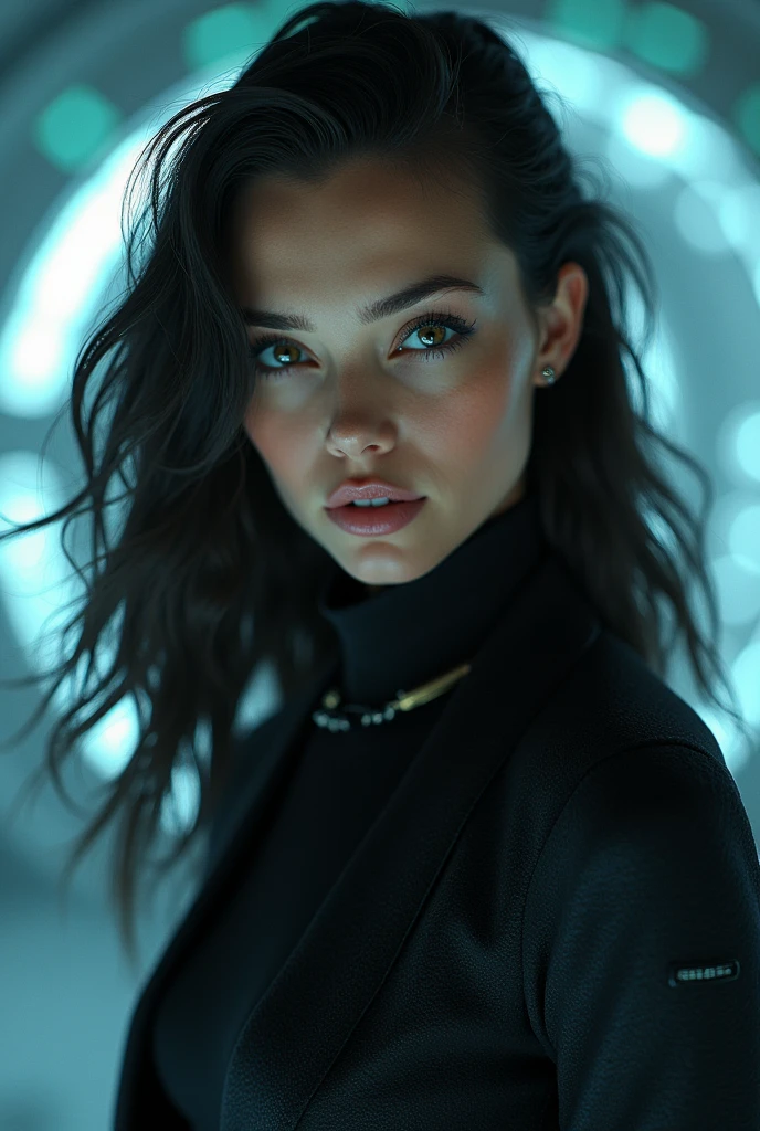 An attractive woman (pierre emma|Scarlett Johansson), a secret society of&#39;shapeshifting humans [science-fiction|fantasy]