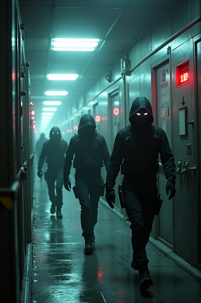 Gang of thieves smuggling antimatter from lab