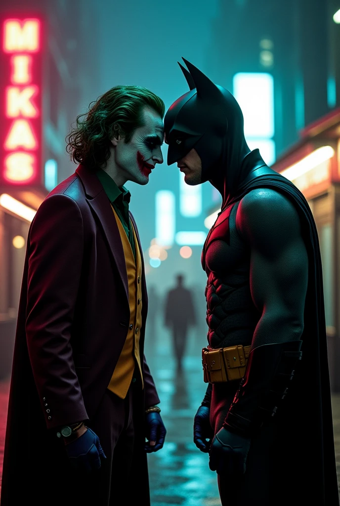 The joker and batman love each other