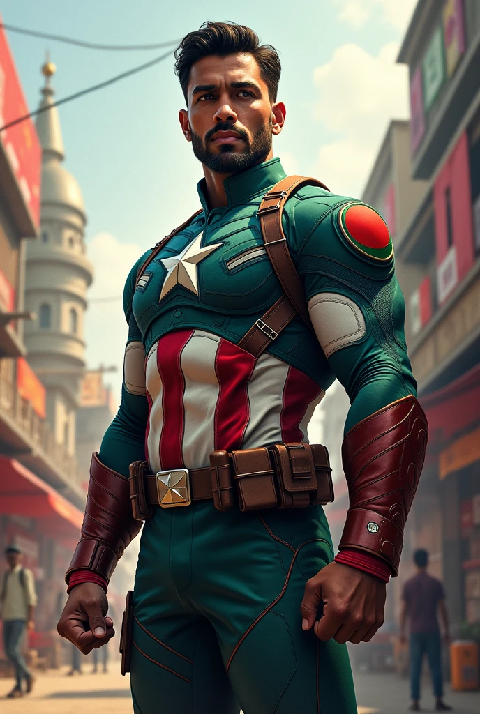 Captain America as a Bangladeshi
