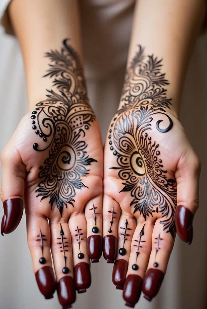 generate more Shadi Special mehndi design on hand