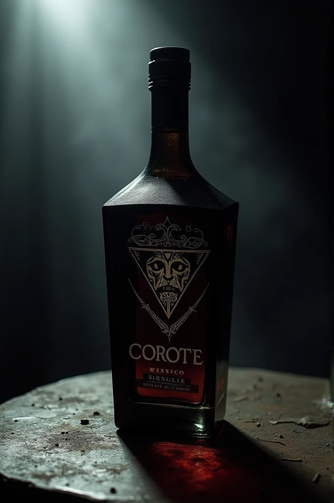 A bottle of Corote villain