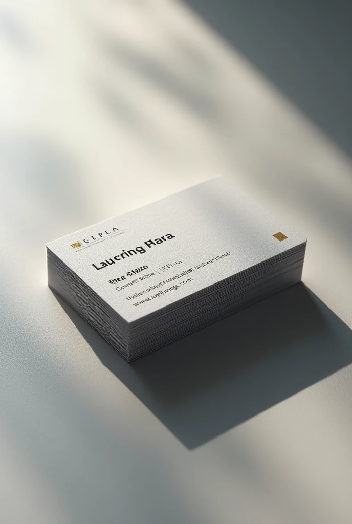 create a professional business card