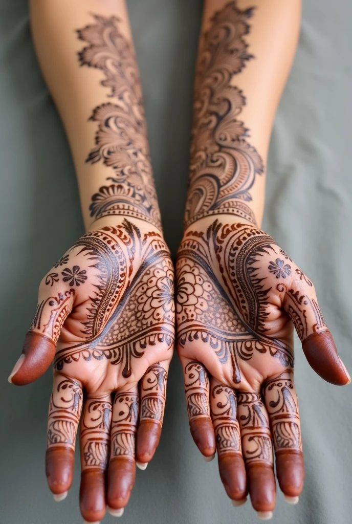 generate more Shadi Special mehndi design on hand