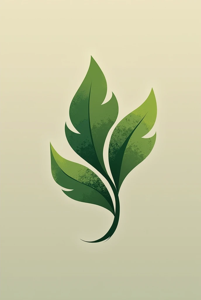 Logo, landscaping, business, serrated leaf