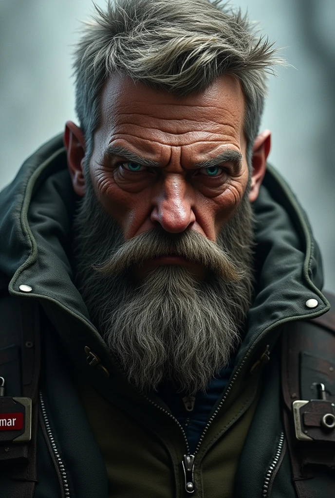 B.j Blazkowicz (wolfenstein the new order) bearded