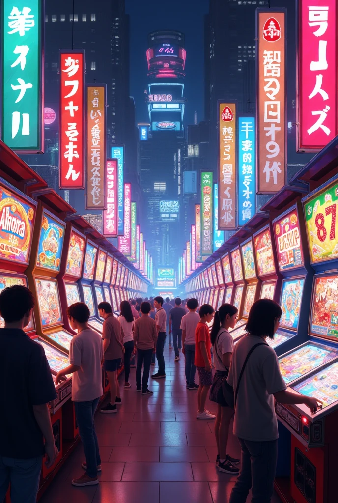 Japanese pachinko