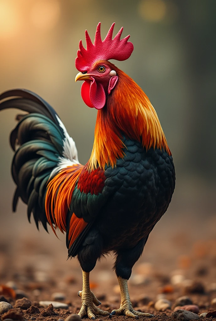 make me a poster promoting a cockfighting