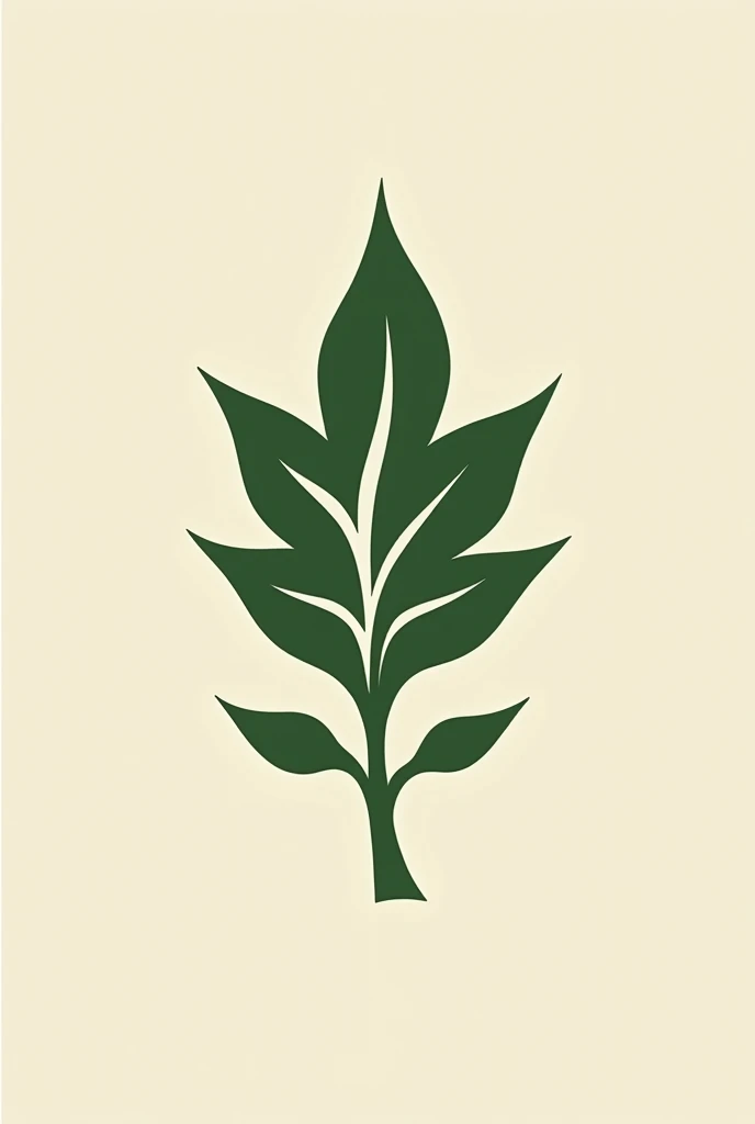 Logo, landscaping, business, serrated leaf