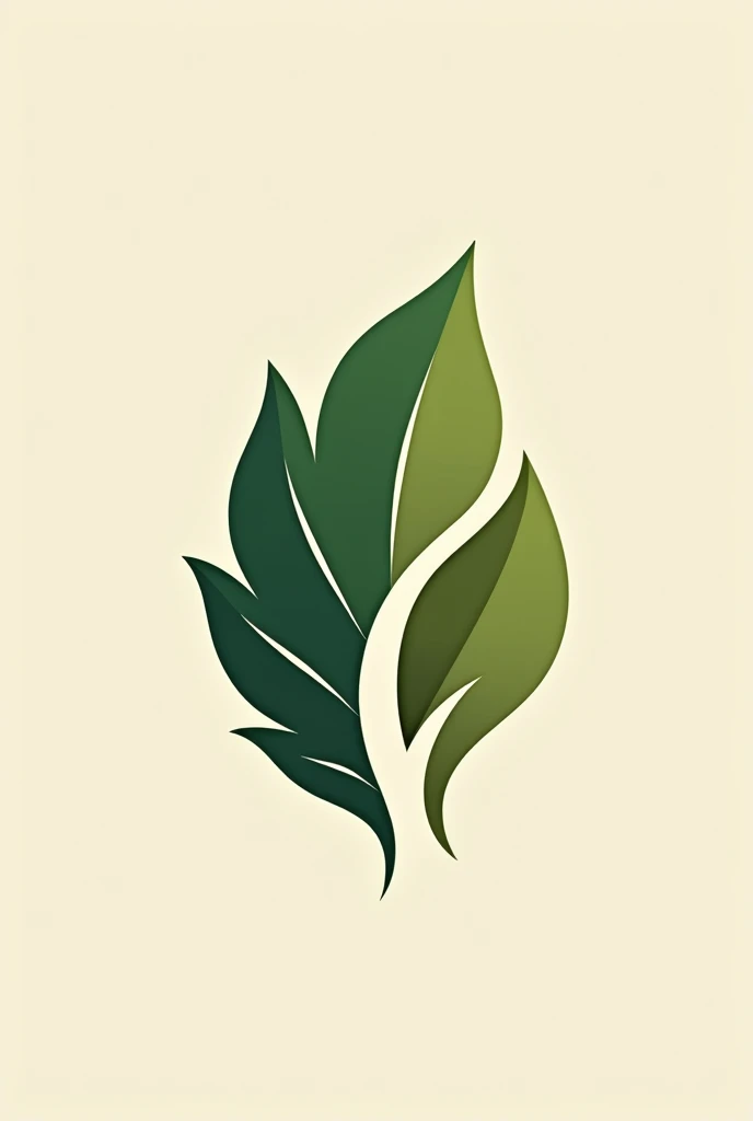 Logo, landscaping, business, serrated leaf 