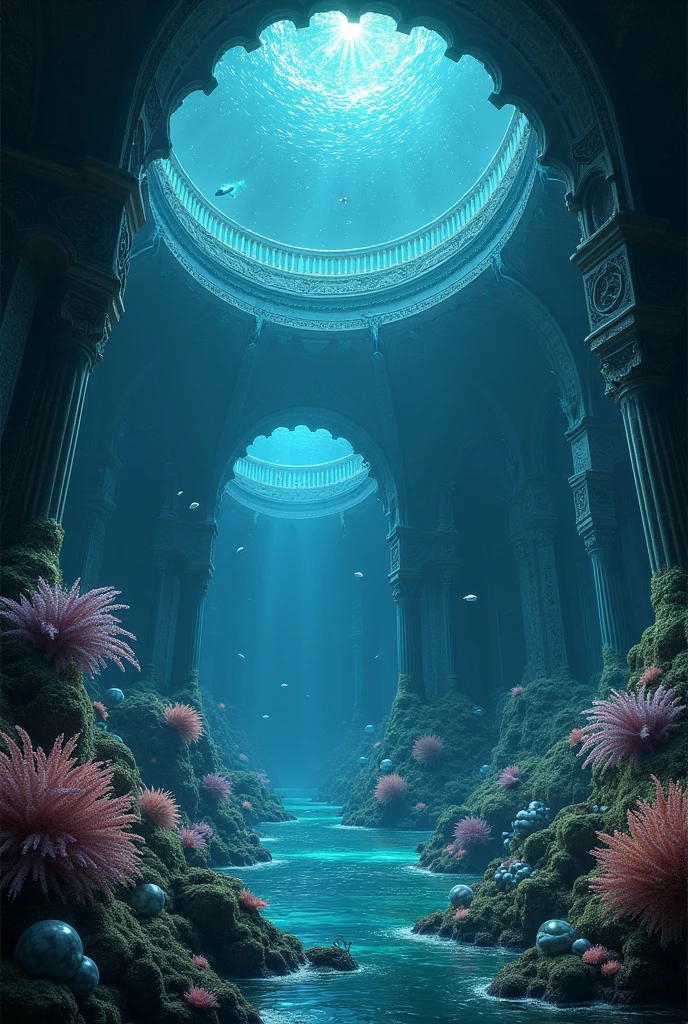 Deep Sea Dome。Mysterious Space。Rococo bedroom。unmanned。