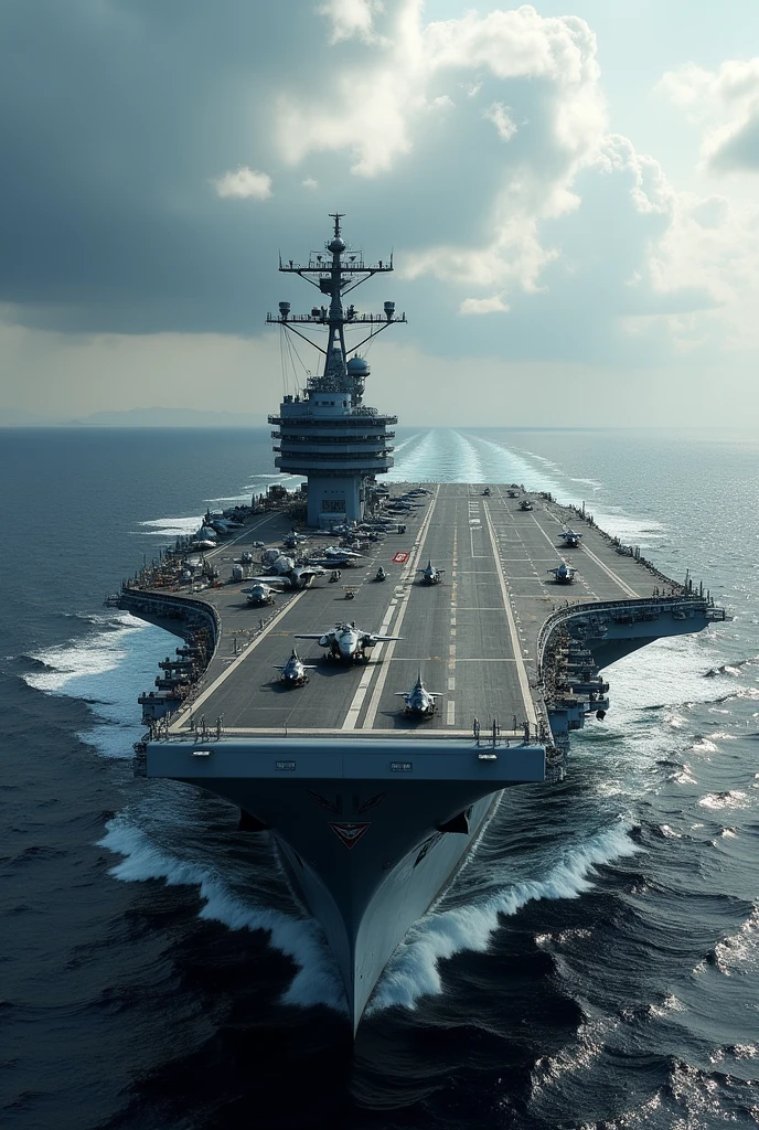 Nuclear aircraft carrier